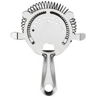 American Metalcraft S209 5 3/4" Stainless Steel Four-Prong Bar Strainer