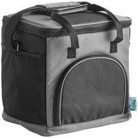 Choice Gray Small Insulated Soft Cooler Bag with Shoulder Strap (Holds 24 Cans)