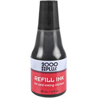 Cosco 2000 Plus 0.9 oz. Black Self-Inking Stamp Refill Ink