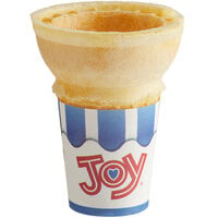 Joy #22 Flat Bottom Jacketed Cake Cone Dispenser Pack - 864/Case