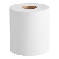 Lavex Premium 7 1/2 inch White Aircell TAD Center Pull Paper Towel Roll, 400 Feet / Roll - 6/Case