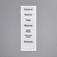 Baker's Lane Ingredient Bin Labels for Baking Toppings and Add-Ins