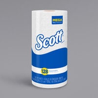 Scott® 1-Ply Paper Towel Roll, 128 Sheets/Roll - 20/Case