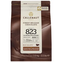 Callebaut Recipe 823 Milk Chocolate Callets™ 5.5 lb.