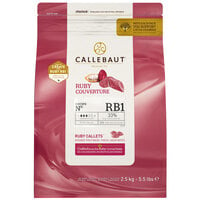 Callebaut RB1 Ruby Couverture Callets™ 5.5 lb.