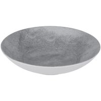 Elite Global Solutions B30366-CM Denali 45 oz. Cement Embossed Melamine Bowl - 6/Case