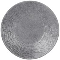 Elite Global Solutions B20365-CM Denali 6 1/4 inch Cement Embossed Coupe Melamine Plate - 6/Case