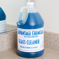 Advantage Chemicals 1 gallon / 128 oz. Ready-to-Use Glass Cleaner - 4/Case