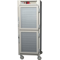 Metro C589-SDC-UPDS C5 8 Series Reach-In Pass-Through Heated Holding Cabinet - Dutch Solid / Dutch Clear Doors