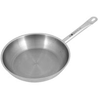 Vollrath 3809 Optio 9 1/2" Stainless Steel Fry Pan with Aluminum-Clad Bottom