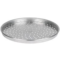 American Metalcraft PHA90151.5 15" x 1 1/2" Perforated Heavy Weight Aluminum Tapered / Nesting Pizza Pan