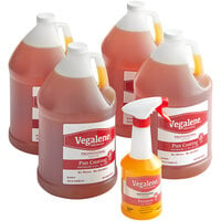 Vegalene 1 Gallon All Purpose Liquid Release Spray Refill Bottle - 4/Case