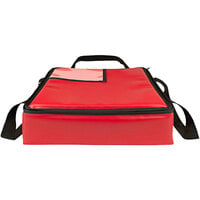 Sterno School Nutrition Red Customizable Premium Medium Insulated Breakfast Delivery Bag 70580