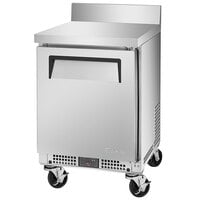 Turbo Air M3 MWR-20S-N6 20" Shallow Depth Undercounter Worktop Refrigerator with Solid Door