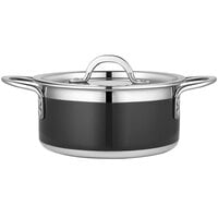 Bon Chef Country French X 2.28 Qt. Black Stainless Steel Pot - 71300-CF2-B
