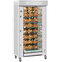 Rotisol-France GrandFlame GF975-8E Electric Rotisserie with 8 Spits