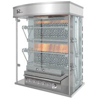 Rotisol-France MasterFlame MF975-4LP Liquid Propane Rotisserie with 4 Spits
