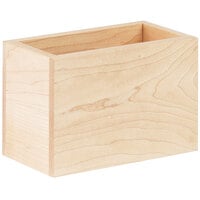 Cal-Mil Blonde 6" x 3" x 4" Maple Wood Merchandiser Box