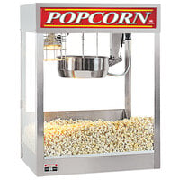 Cretors Merchant MR16A11-X-CSS 16 oz. Popcorn Popper with One-Pop