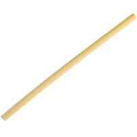 HAY! Straws 8" Giant Natural Wheat Compostable Straw - 250/Box