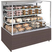 Structural Concepts NR4855DSSV Reveal 48" Non-Refrigerated Self-Service Display Case with Three Shelves