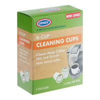 Urnex 25-CLNCP5-7 K-Cup® Single Cup Coffee Brewer Cleaning Cups - 5/Box