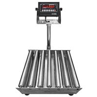Optima Weighing Systems OP-915-RT-1818-400 400 lb. Bench Scale with 18" x 18" Roller Top Platform, Legal for Trade