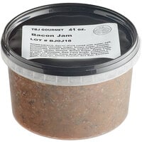 TBJ Gourmet 41 oz. Classic Uncured Bacon Jam Spread - 2/Case