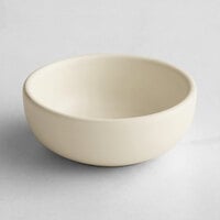 Acopa Pangea 2.5 oz. Fog White Matte Porcelain Ramekin - 36/Case