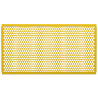 SelectSpace 5' Bright Yellow Circle Pattern Partition Panel