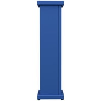 SelectSpace 10" x 10" x 36" Royal Blue Stand-Alone Planter with Square Top Cut Out
