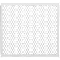 SelectSpace 3' White Circle Pattern Partition Panel