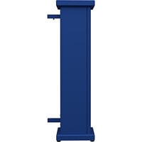 SelectSpace 10" x 10" x 36" Royal Blue End Planter with Circle Top Cut-Out
