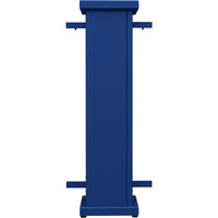 SelectSpace 10" x 10" x 36" Royal Blue Straight Stand Planter with Square Top Cut-Out