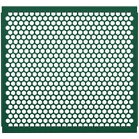 SelectSpace 3' Forest Green Circle Pattern Partition Panel