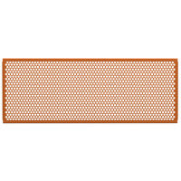 SelectSpace 7' Burnt Orange Circle Pattern Partition Panel