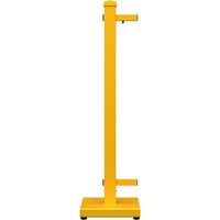SelectSpace 10" x 10" x 36" Bright Yellow Standard End Stand
