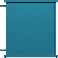 SelectSpace 32" x 10" x 36" Teal End Planter with Rectangle Top Cut-Out