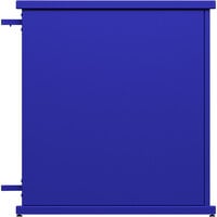 SelectSpace 32" x 10" x 36" Royal Blue End Planter with Circle Top Cut-Outs