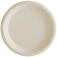 Tellus Products 6" No PFAS Added Natural Bagasse Plate - 125/Pack