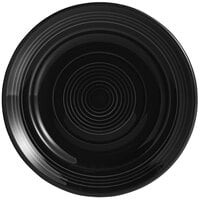 Tuxton CBA-074 Concentrix 7 1/2" Black China Plate - 24/Case