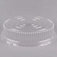 Fineline Platter Pleasers 9801-L 18" Clear PET Plastic Round High Dome Lid - 25/Case