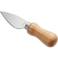 Acopa 5" Stainless Steel Hard Cheese Spade with Wood Handle