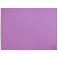 Choice 20" x 15" x 1/2" Purple Polyethylene Cutting Board