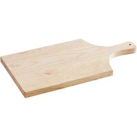 Choice 10 1/2" x 8" Wooden Serving / Cutting Board with 5" Handle