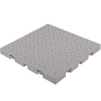 EverBlock Flooring EverBase 12" x 12" Light Gray Drainage Top Flooring 5400007