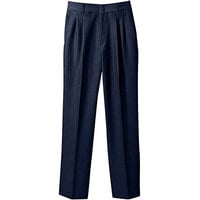 Henry Segal Women's Navy Pleated Front Suit Pants