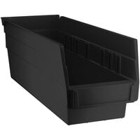 Regency Black Shelf Bin, 11 5/8" x 4 1/8" x 4" - 36/Case