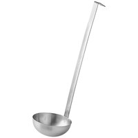 Choice 16 oz. Two-Piece Stainless Steel Ladle