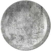 Dudson Maker's Urban 8" Steel Grey Narrow Rim China Plate by Arc Cardinal - 12/Case